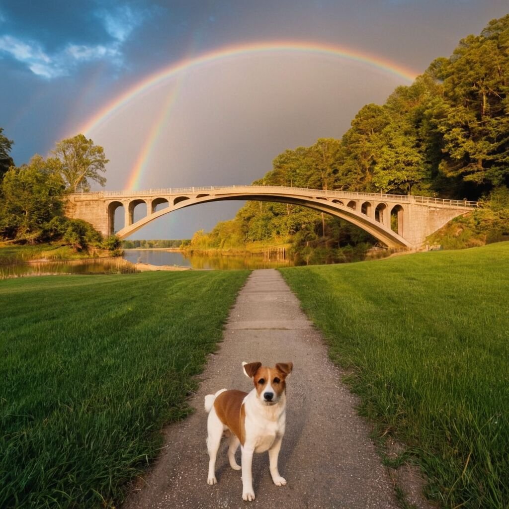 Trauer um den Hund: Einfühlsame Sprüche zur Regenbogenbrücke