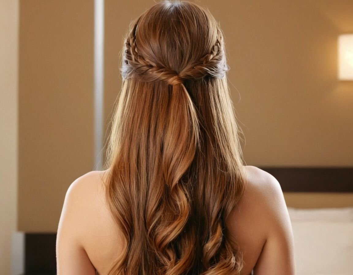 Half-up Frisuren für schnelle Schönmacher - Einfache Frisuren für lange Haare: Kreative Ideen für jeden Anlass