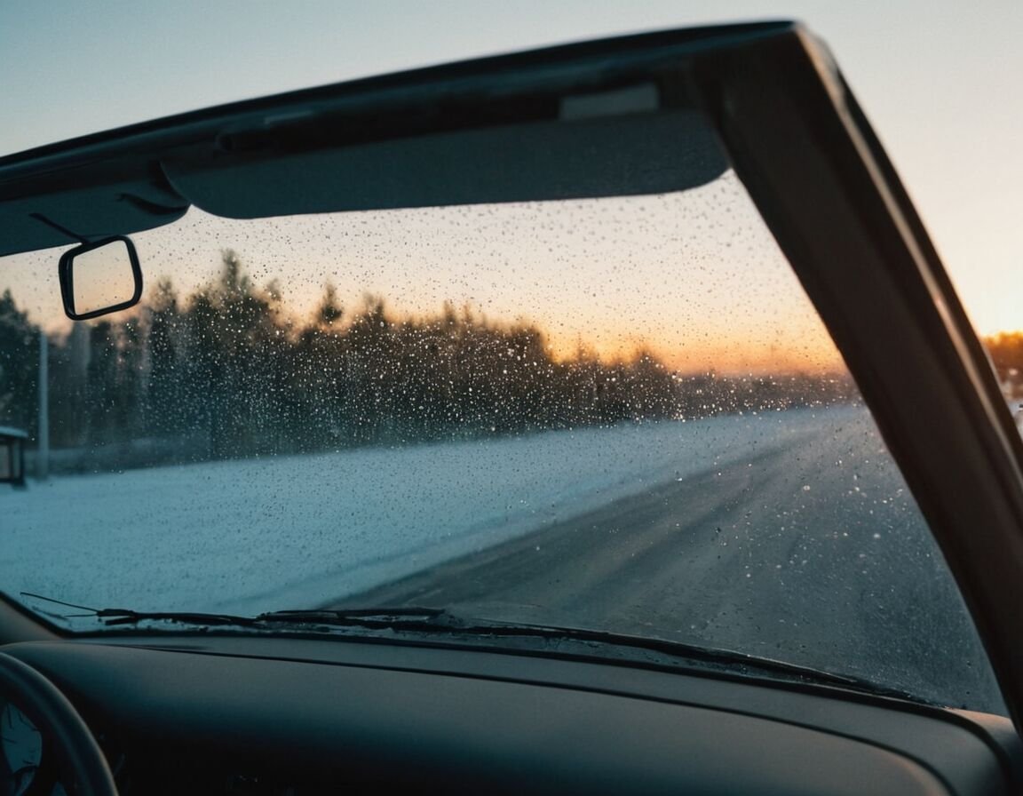Vermeiden Sie das Anfassen der Innenseite - Wie können Sie ausreichende Sicht durch die Frontscheibe erhalten: Tipps für sicheres Fahren