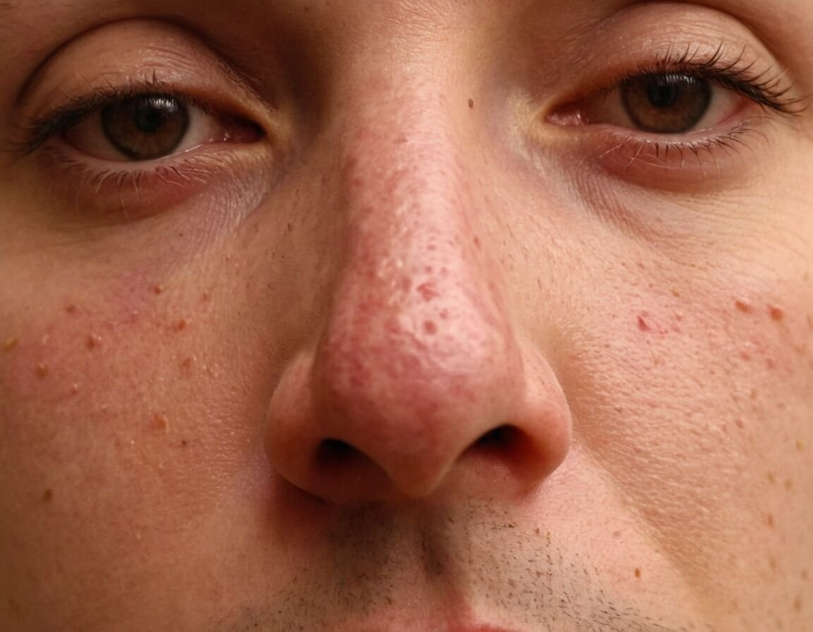 Belastung durch Umweltverschmutzung fördert Hautunreinheiten - Ursachen und effektive Behandlungsmethoden für Pickel auf der Nase