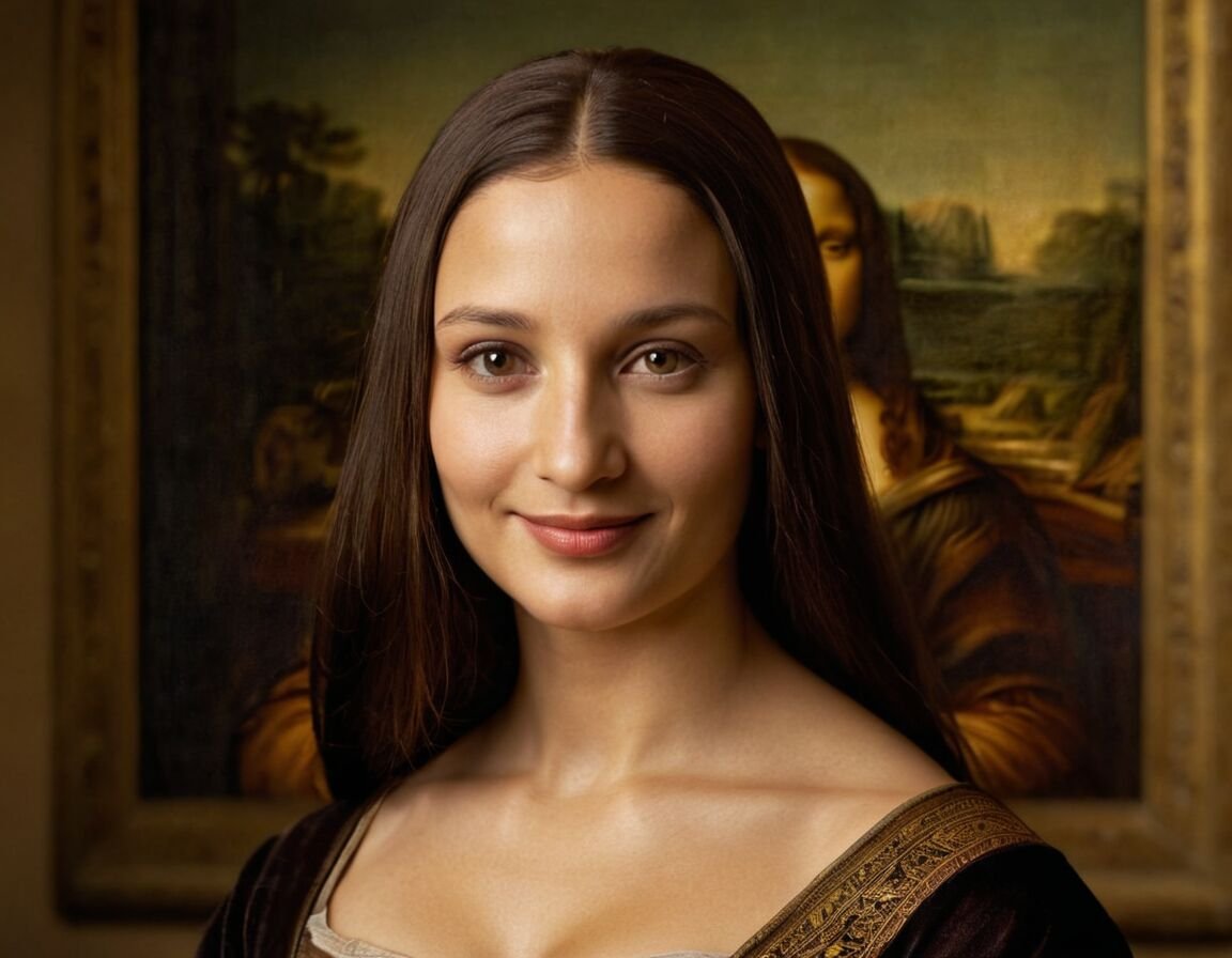 Es zeigt eine Frau mit geheimnisvollem Lächeln - Wer hat die Mona Lisa gemalt? Die faszinierende Geschichte hinter dem Meisterwerk von Leonardo da Vinci