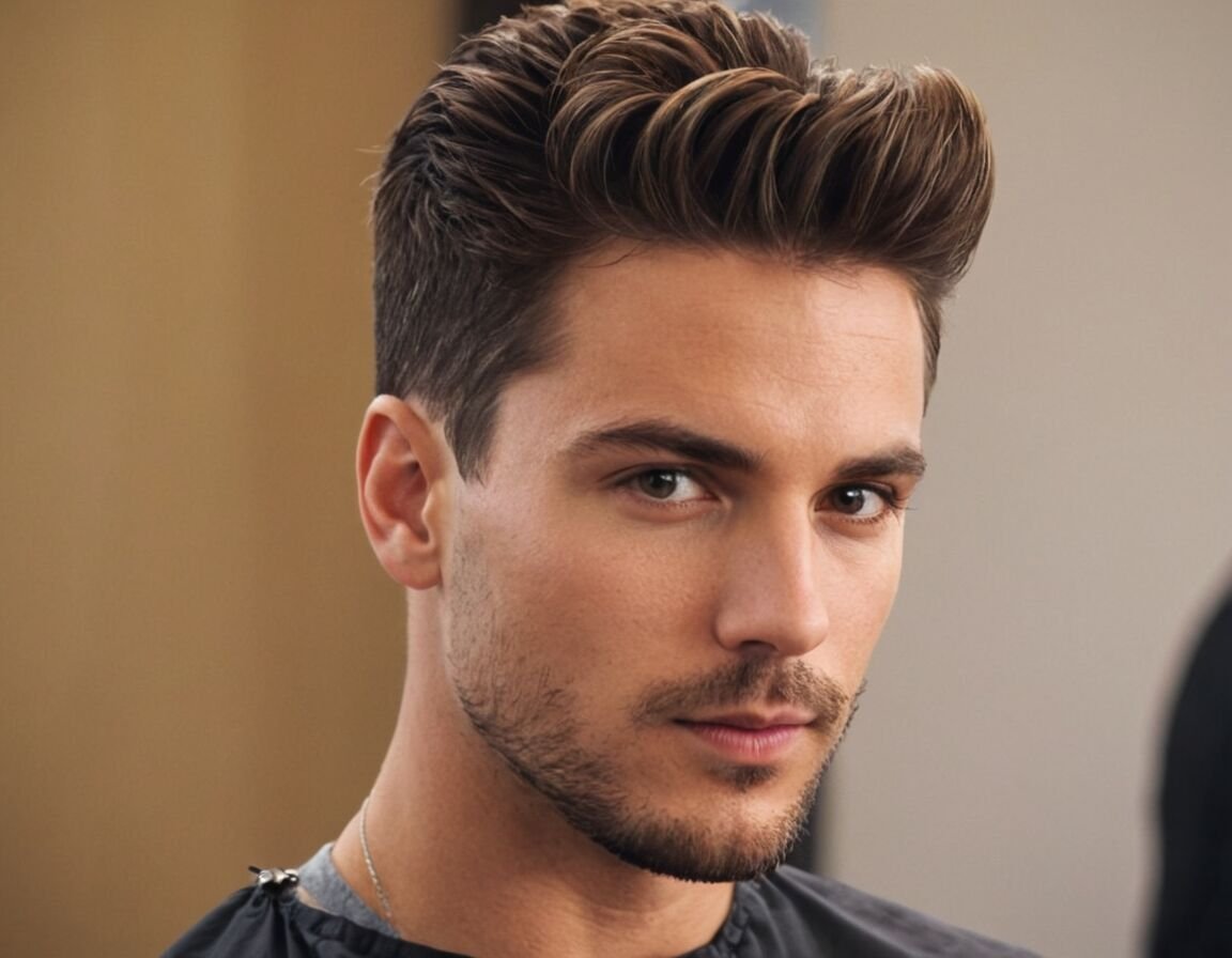 Natürliche Strukturen für lässigen, eleganten Look nutzen - Männer Frisuren nach vorne: Die besten Styles für einen modernen Look