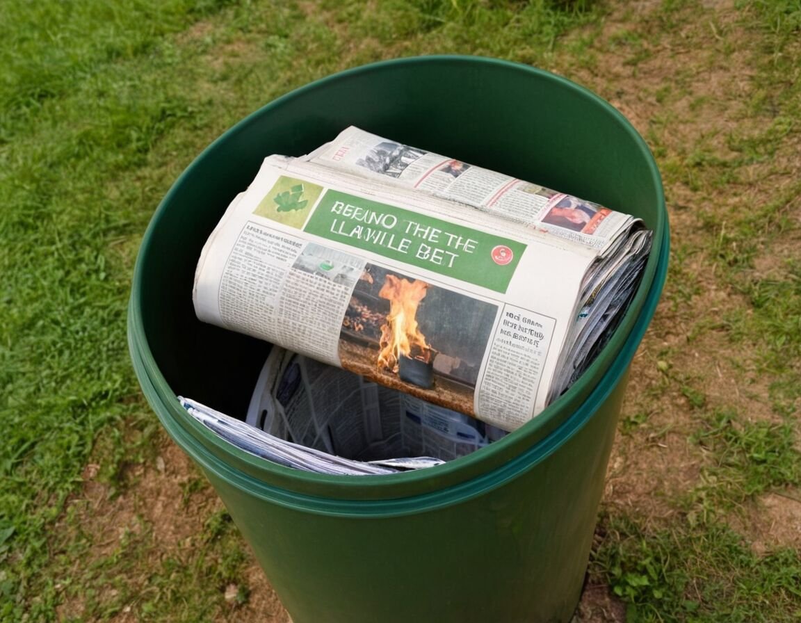 Recyclingpapier sollte getrennt entsorgt werden - Darf Zeitungspapier in die Biotonne? Tipps zur richtigen Abfallentsorgung