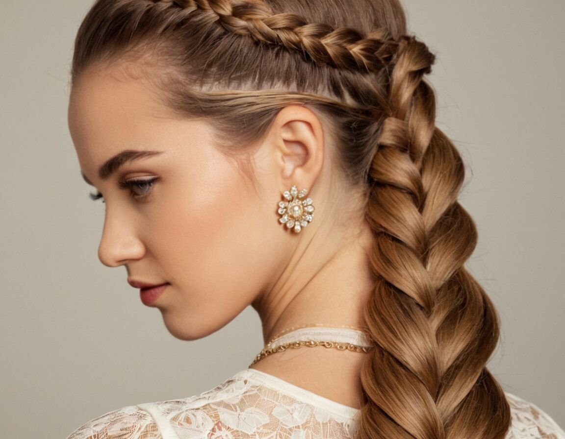 Flecht- und Zopf-Accessoires kreativ einsetzen - Einfache Frisuren für lange Haare: Kreative Ideen für jeden Anlass