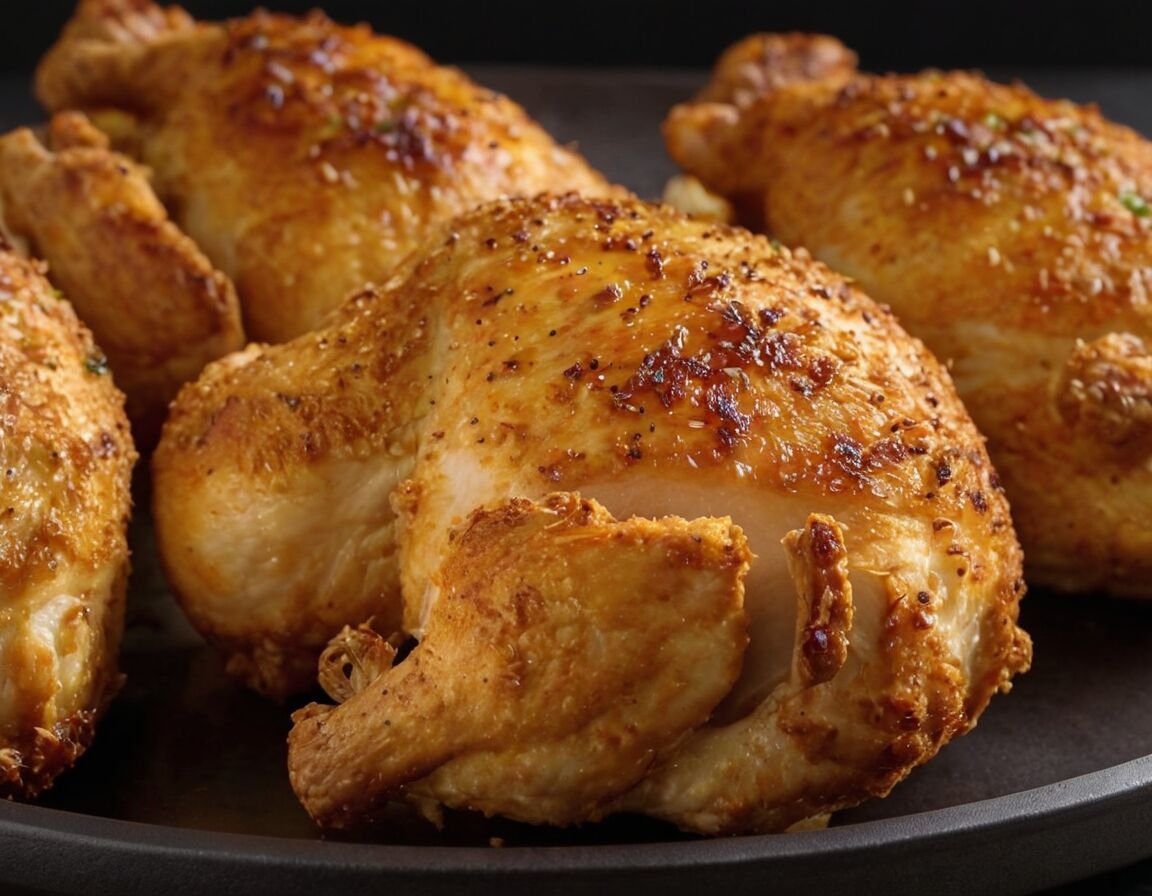 Kerntemperatur prüfen, 75°C ist ideal - Hähnchen im Airfryer: Wie lange braucht es für perfekte Ergebnisse?