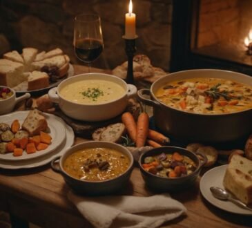 Unkompliziertes Essen für Gäste im Winter: 5 einfache Rezepte für gemütliche Abende