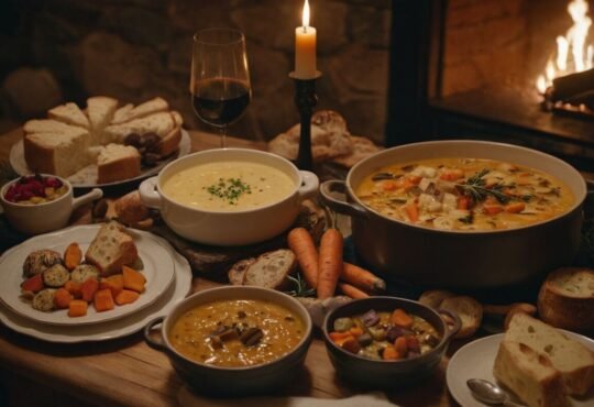 Unkompliziertes Essen für Gäste im Winter: 5 einfache Rezepte für gemütliche Abende