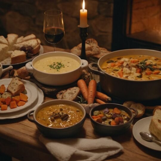 Unkompliziertes Essen für Gäste im Winter: 5 einfache Rezepte für gemütliche Abende