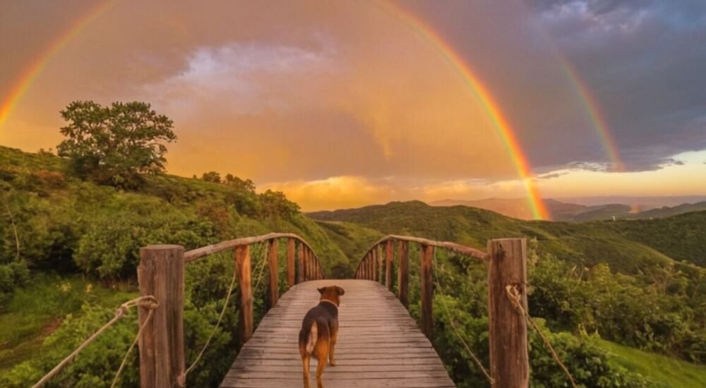 Trauer um den Hund: Einfühlsame Sprüche zur Regenbogenbrücke