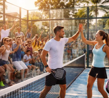 Padel-Gemeinschaftsgeist