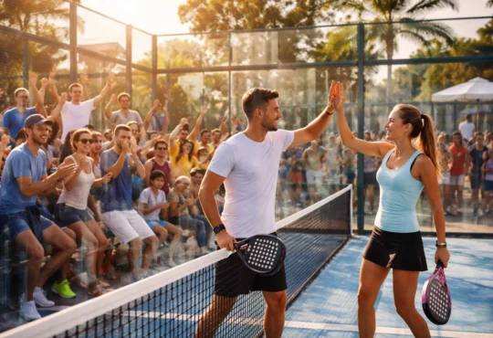 Padel-Gemeinschaftsgeist
