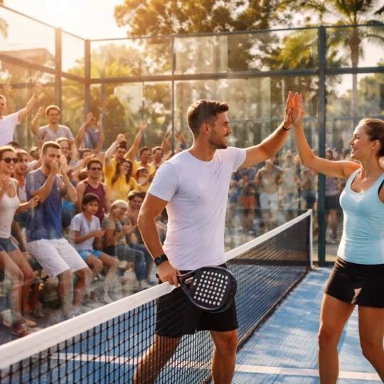 Padel-Gemeinschaftsgeist